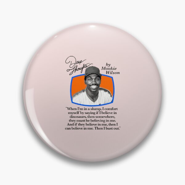 Artikelvorschau, Tiefe Gedanken von Mookie Wilson – Lustiges Baseball-Zitat entworfen und verkauft von CameronGibbonsa.