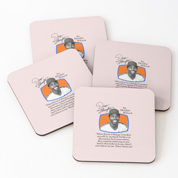 Item preview, Deep Thoughts By Mookie Wilson - Funny Baseball Quote  designed and sold by CameronGibbonsa.