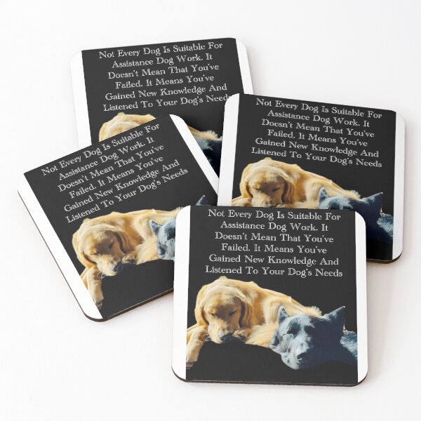 Item preview, Not All Dogs Can Be Assistance Dog designed and sold by Working Super Bee.