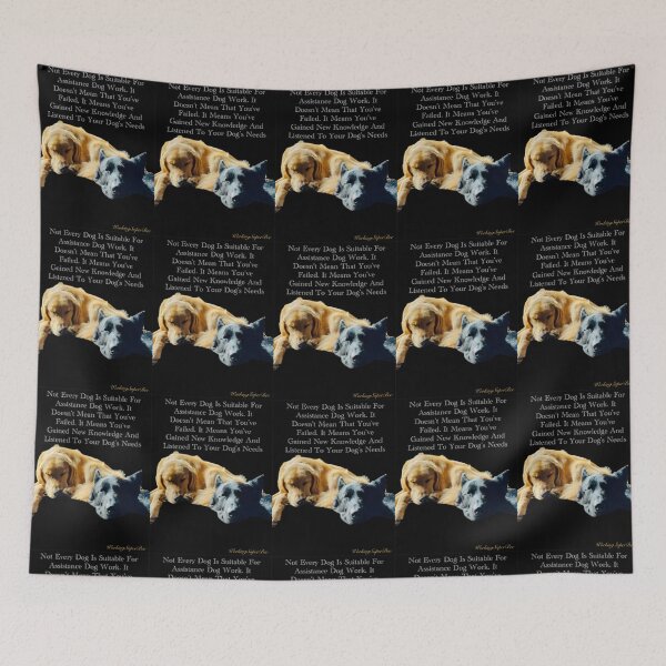 Item preview, Not All Dogs Can Be Assistance Dog designed and sold by Working Super Bee.