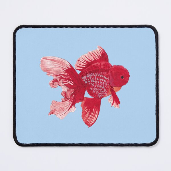 Item preview, RED ORANDA GOLDFISH-Carassius auratus designed and sold by BEATRIZ ABAITUA.