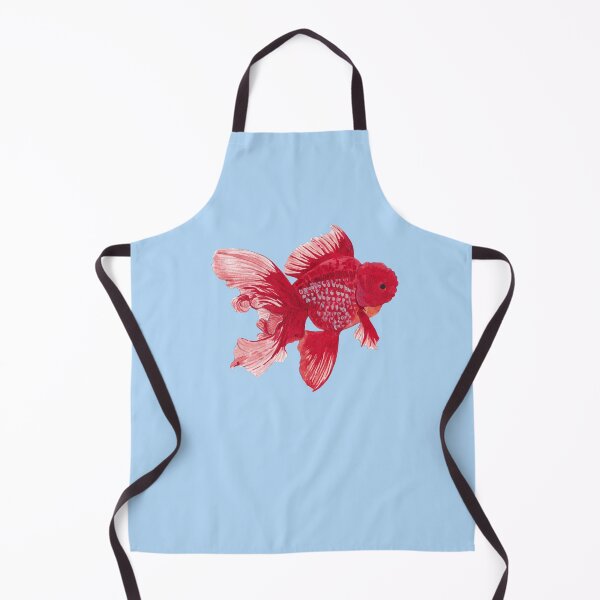 Item preview, RED ORANDA GOLDFISH-Carassius auratus designed and sold by BEATRIZ ABAITUA.