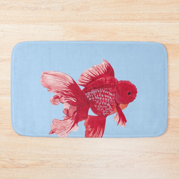 Item preview, RED ORANDA GOLDFISH-Carassius auratus designed and sold by BEATRIZ ABAITUA.