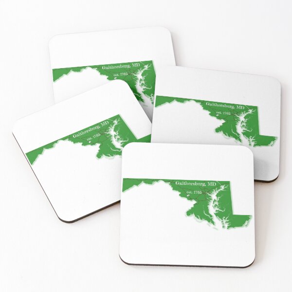 Item preview, Gaithersburg, MD [Green] designed and sold by PhilbonianDezin.