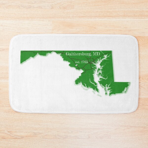 Item preview, Gaithersburg, MD [Green] designed and sold by PhilbonianDezin.