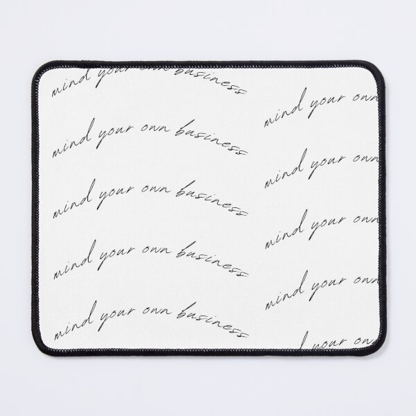 Item preview, mind your own business handwriting designed and sold by siobhanrk.