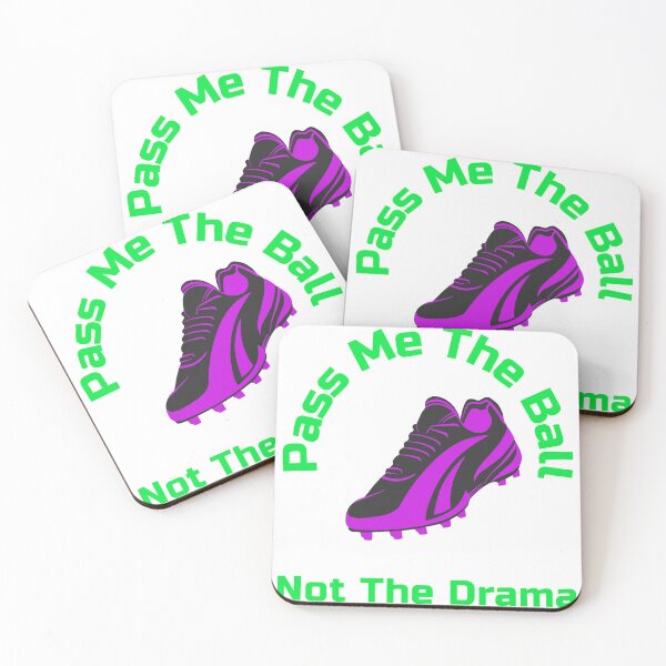 Item preview, Pass Me the Ball Not The Drama Soccer Women’s Girls Football Boot Shoe designed and sold by WhackingTax.