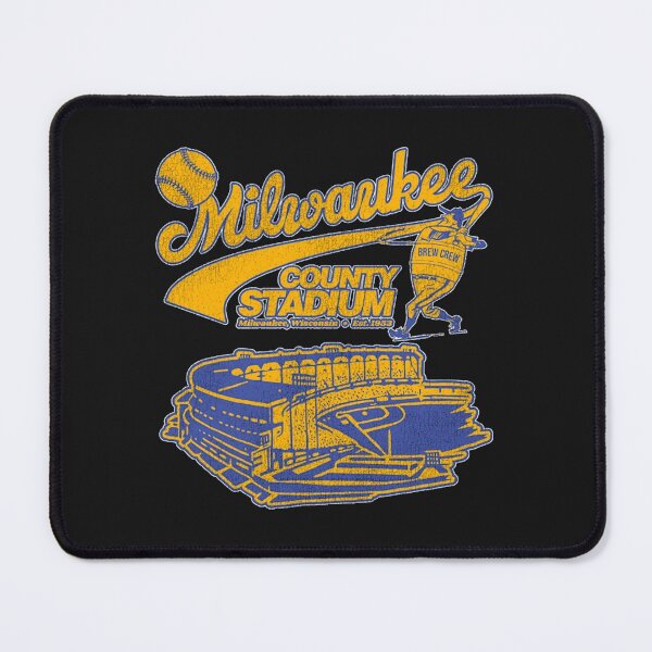 Item preview, Defunct Baseball Milwaukee County Stadium  designed and sold by CameronGibbonsa.