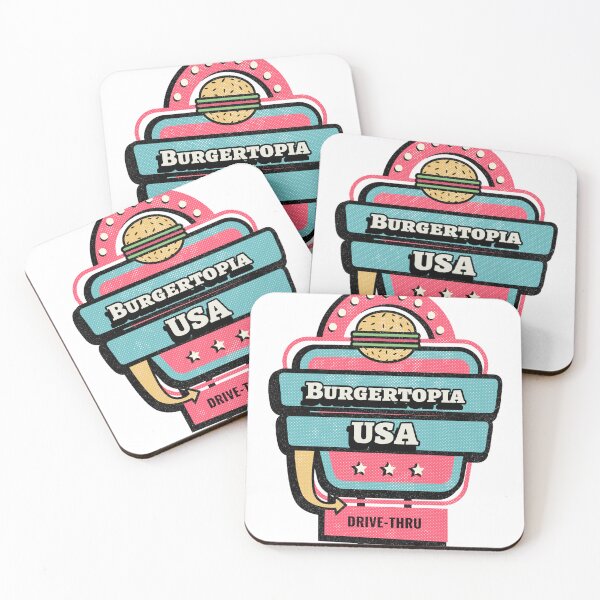 Aperçu de l'œuvre Burgertopia, États-Unis créée et vendue par MagMauTe.
