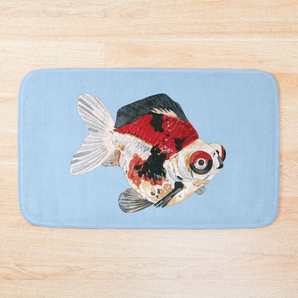 Item preview, RED RYUKIN TELESCOPE GOLDFISH designed and sold by BEATRIZ ABAITUA.