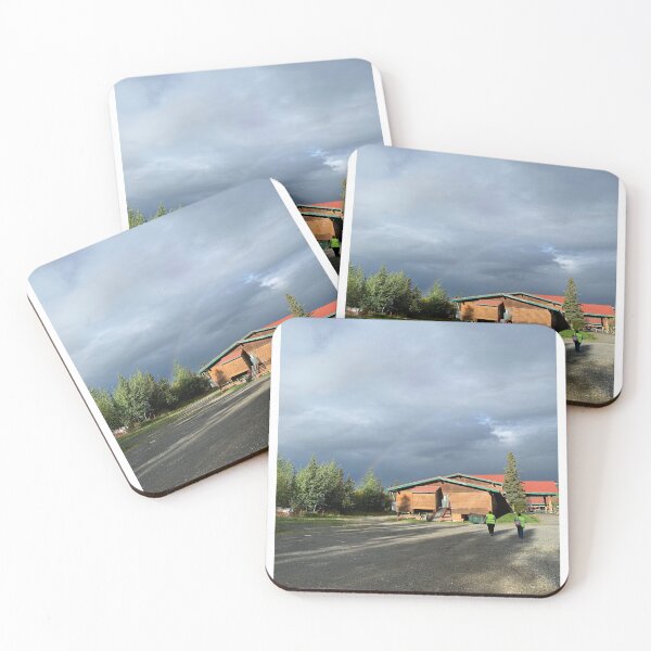 Item preview, Rainbow over the caribou hotel designed and sold by Mommabearak.