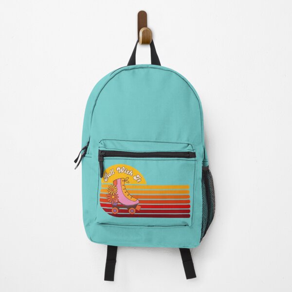 Item preview, Patines retro Roll With It con diseño de atardecer vintage designed and sold by LUV963.