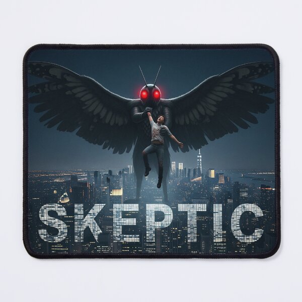 Item preview, Mothman skeptic designed and sold by DanG8.