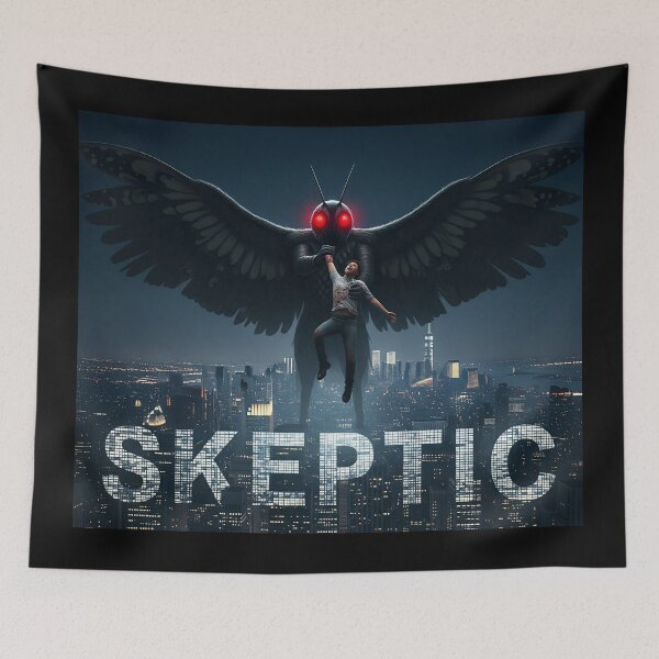 Item preview, Mothman skeptic designed and sold by DanG8.