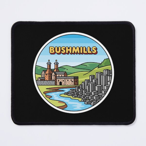 Item preview, Bushmills Gift - Bushmills Northern Ireland Travel Souvenir designed and sold by Patterned by Pixels.