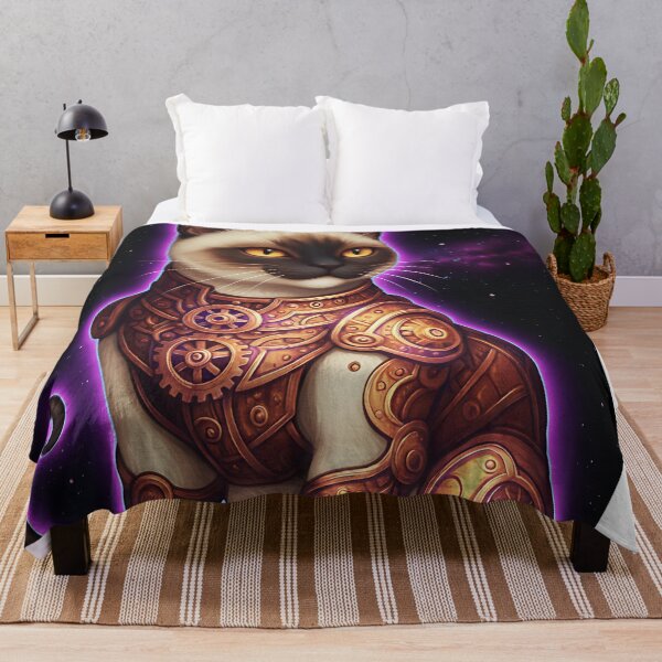 Artikelvorschau, Fantasie Siamkatze entworfen und verkauft von Karen Harding Art and Illustration .