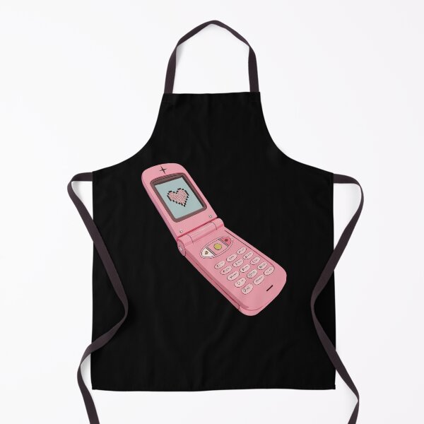 Item preview, Retro Y2K Flip Phone – Hot Pink Nostalgic 2000s Aesthetic Sticker designed and sold by VividOrganica.