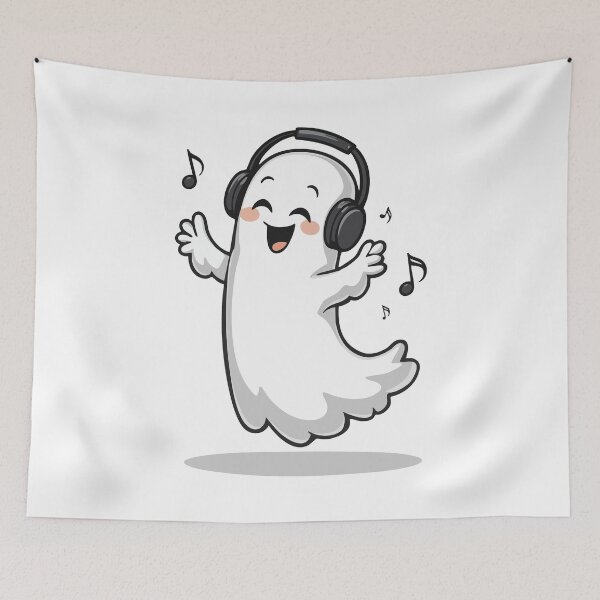 Item preview, Dancing Ghost DJ designed and sold by Hans-Design.