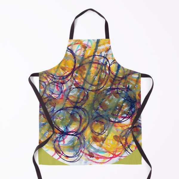 Item preview, Bold color circle abstract pattern designed and sold by SapienSwag.
