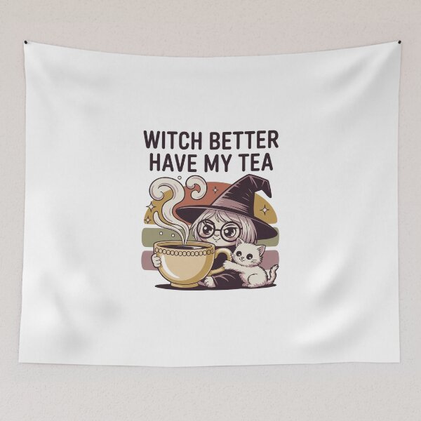 Item preview, Witch Better Have My Tea — Cozy Cottage Witch  designed and sold by MagicWander.