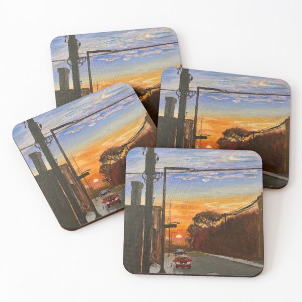 Item preview, Sunset from Cross Streets Charles and Carleton designed and sold by FatBearAutumn.