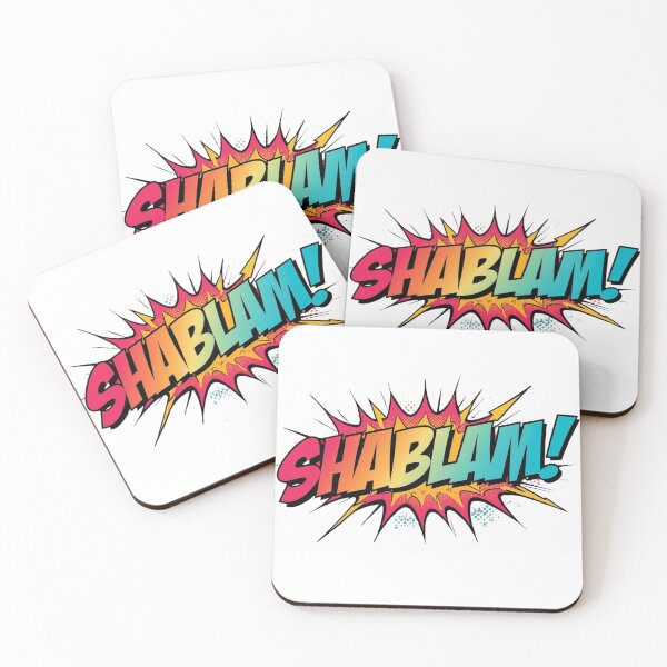 Item preview, SHABLAM! Comic Pop Art Explosion – Retro Boom Word Sticker. Bring the KA-POW energy to your world – one SHABLAM at a time!   designed and sold by Rebel Fusion.