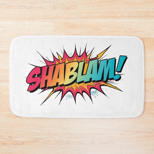 Item preview, SHABLAM! Comic Pop Art Explosion – Retro Boom Word Sticker. Bring the KA-POW energy to your world – one SHABLAM at a time!   designed and sold by Rebel Fusion.