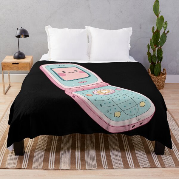 Item preview, Kawaii Chibi Flip Phone – Pastel Cartoon Cute Sticker Design designed and sold by VividOrganica.