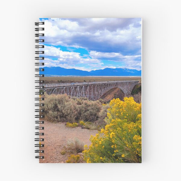 Item preview, Rio Grande Gorge Bridge and Chamisas designed and sold by MarySchwindt.
