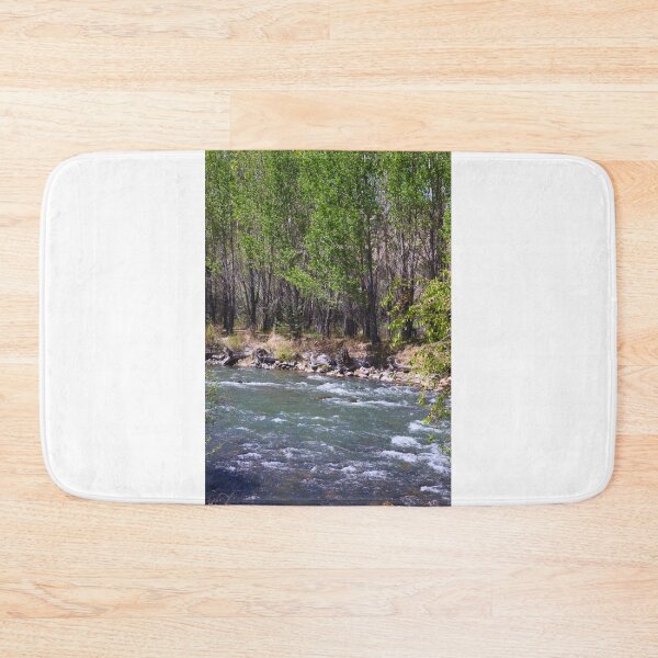 Item preview, Truckee River Flowing Through Forest designed and sold by Phakade's Photos.