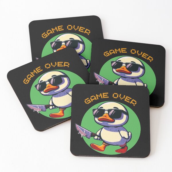 Item preview, Game Over - Funny Duck designed and sold by darlwolf.