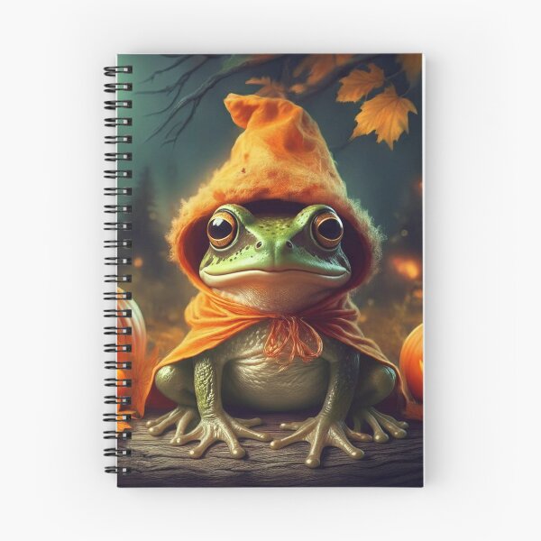 Item preview, The Potion-Master's Apprentice | Whimsical Witch Frog Art designed and sold by Englandbear.