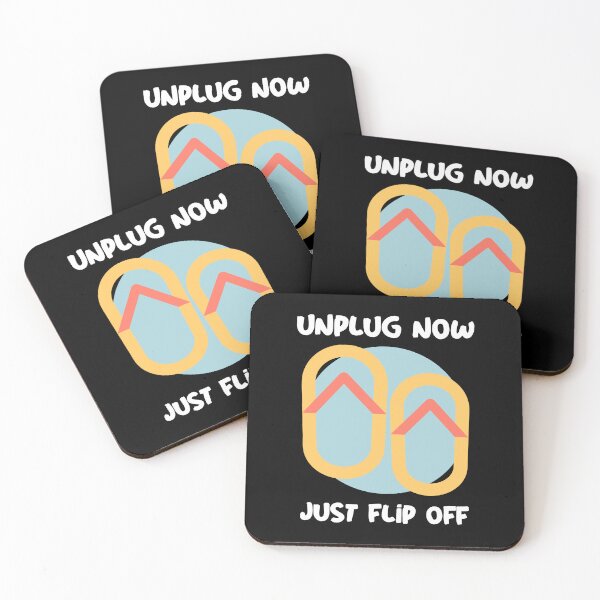 Item preview, Unplug Now Just Flip off designed and sold by Newskyline.