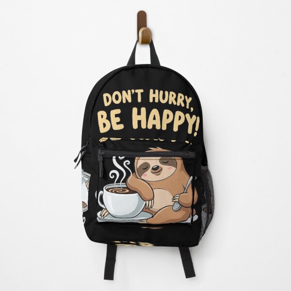 Item preview, DON'T HURRY BE HAPPY - Aren't we all a little bit lazy? - 7168x7168 designed and sold by darky72.