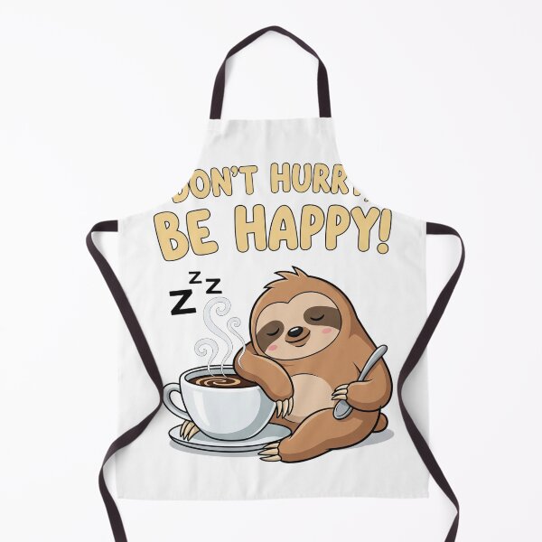 Item preview, DON'T HURRY BE HAPPY - Aren't we all a little bit lazy? - 7168x7168 designed and sold by darky72.