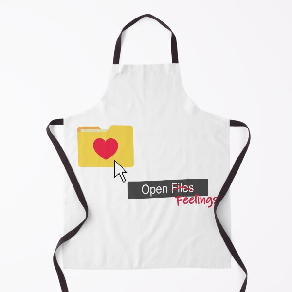 Item preview, Open Feelings – Funny Computer Folder Love Design designed and sold by Vexelcor.