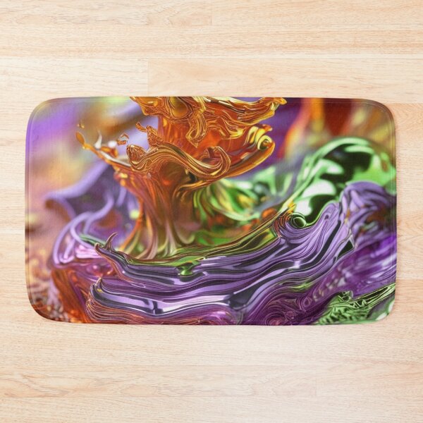 Item preview, Abstract Flame in Autumn Colored Chrome designed and sold by Harmonic_Layers.