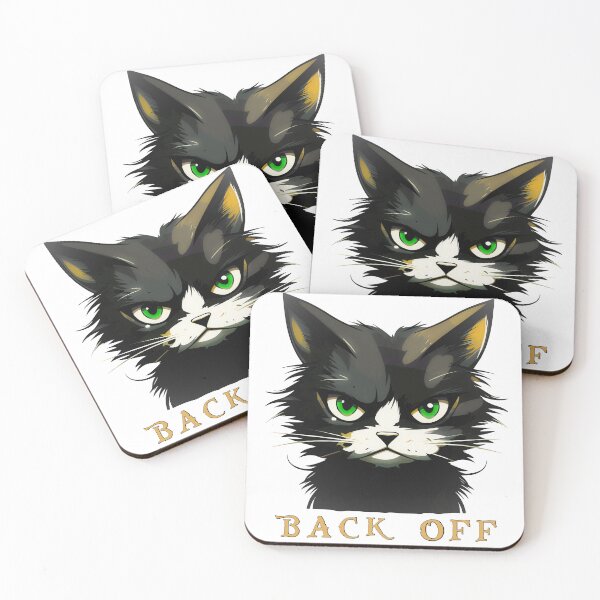 Item preview, Back Off Cat designed and sold by KatNa.