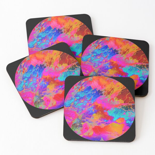 Item preview, Abstract Coloful Marble Circle designed and sold by chambergambit.