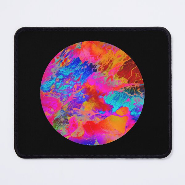 Item preview, Abstract Coloful Marble Circle designed and sold by chambergambit.