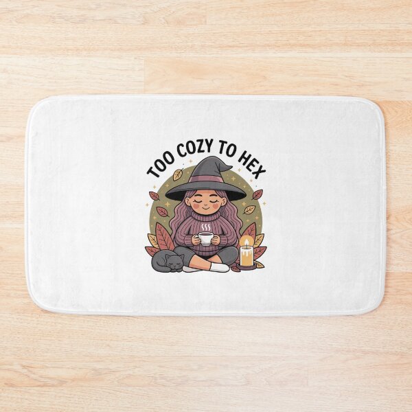 Item preview, Too Cozy to Hex — Chibi Witch Tea designed and sold by MagicWander.