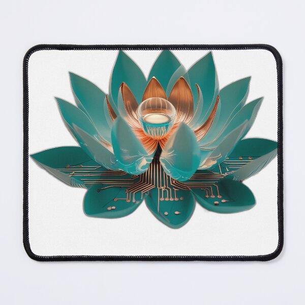 Item preview, Cyberpunk Lotus Flower Circuit Board Fusion designed and sold by Y-Muqsit.