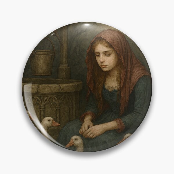 Item preview, She Who Waits with Wings designed and sold by Woven-myth.