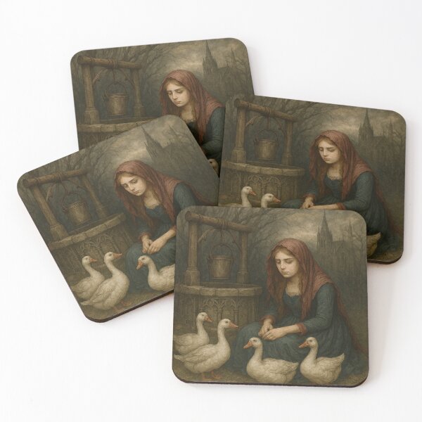Item preview, She Who Waits with Wings designed and sold by Woven-myth.