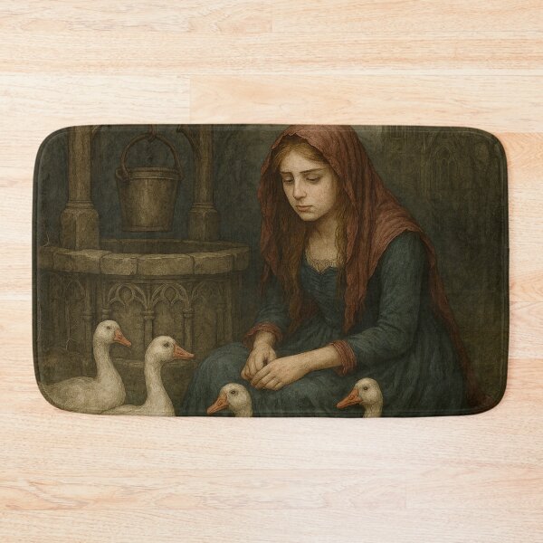 Item preview, She Who Waits with Wings designed and sold by Woven-myth.