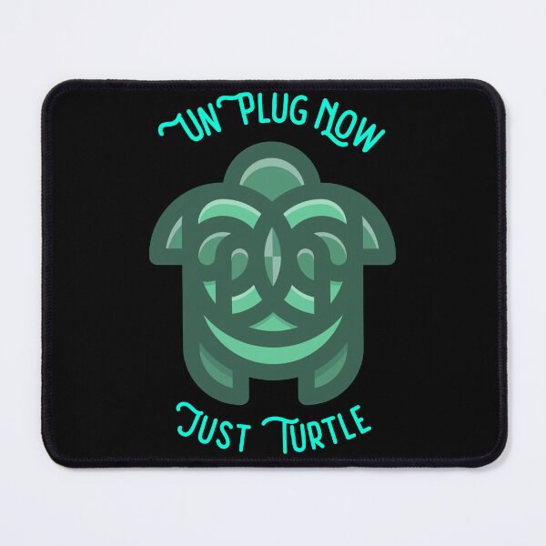 Item preview, Unplug Now Just Turtle designed and sold by Newskyline.