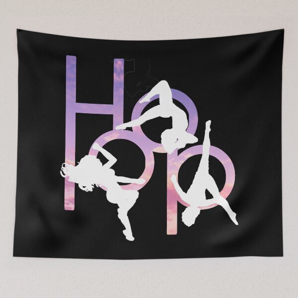 Item preview, Hoop Word Aerialist Lyra designed and sold by Neontuna.