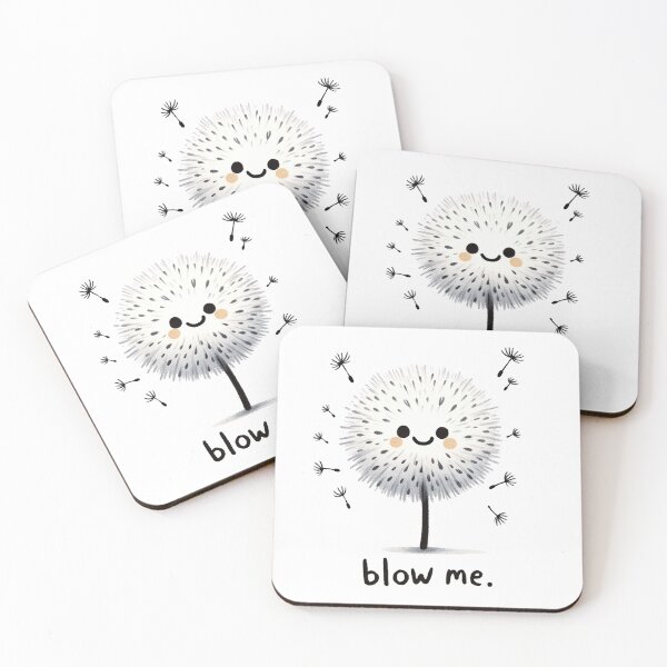 Item preview, Blow Me Dandelion  designed and sold by Pink Pineapple Works.