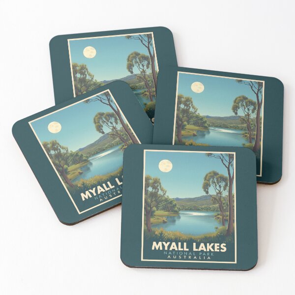 Item preview, Myall Lakes National Park - Australia  designed and sold by GoodOldVintage.