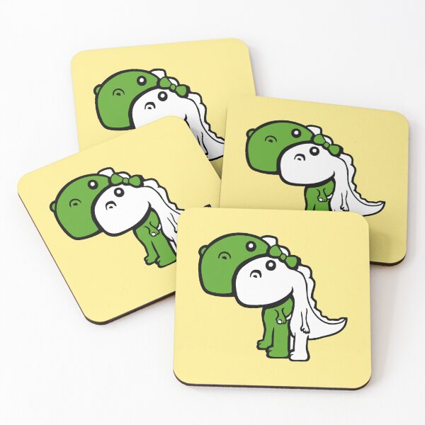 Item preview, 2 Dino Love Happy Couple Man Woman Holding Hands designed and sold by shirt-o-mat.